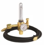 Harris 355-2AR-58010 Medium/Heavy Duty Single Stage Argon Flowgauge Kit 10 ft Hose #4400235